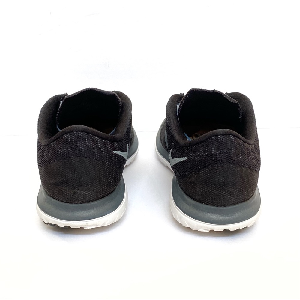 Nike gray black mesh area FS lite run 2 lace up athletic shoes - Picture 3 of 9